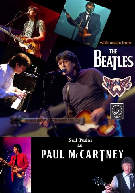 neil tudor|NEIL TUDOR AS PAUL MCCARTNEY AND BEATLES TRIBUTE.